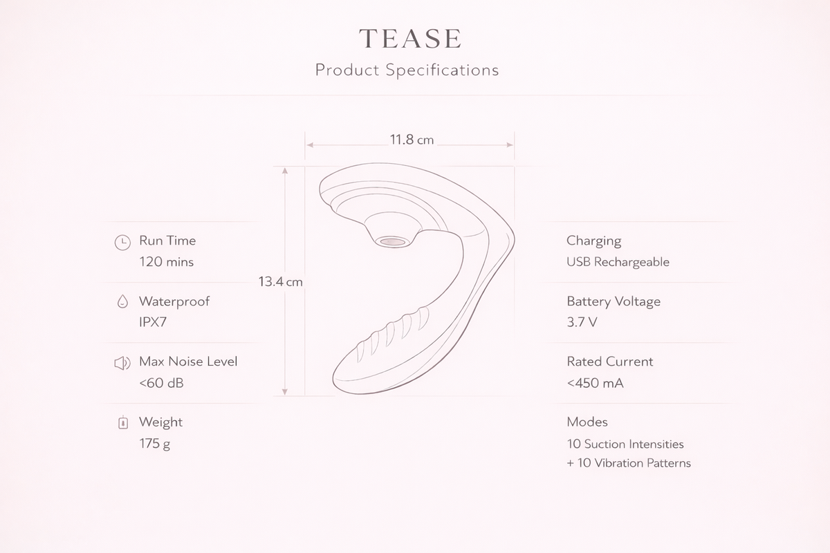 Tease - 2 in One Massager