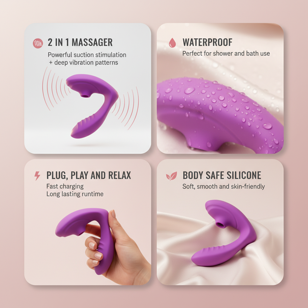 Tease - 2 in One Massager